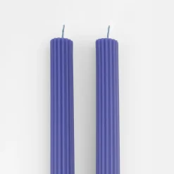 Cobalt Blue Table Candles (x 2)><noscript><img width=