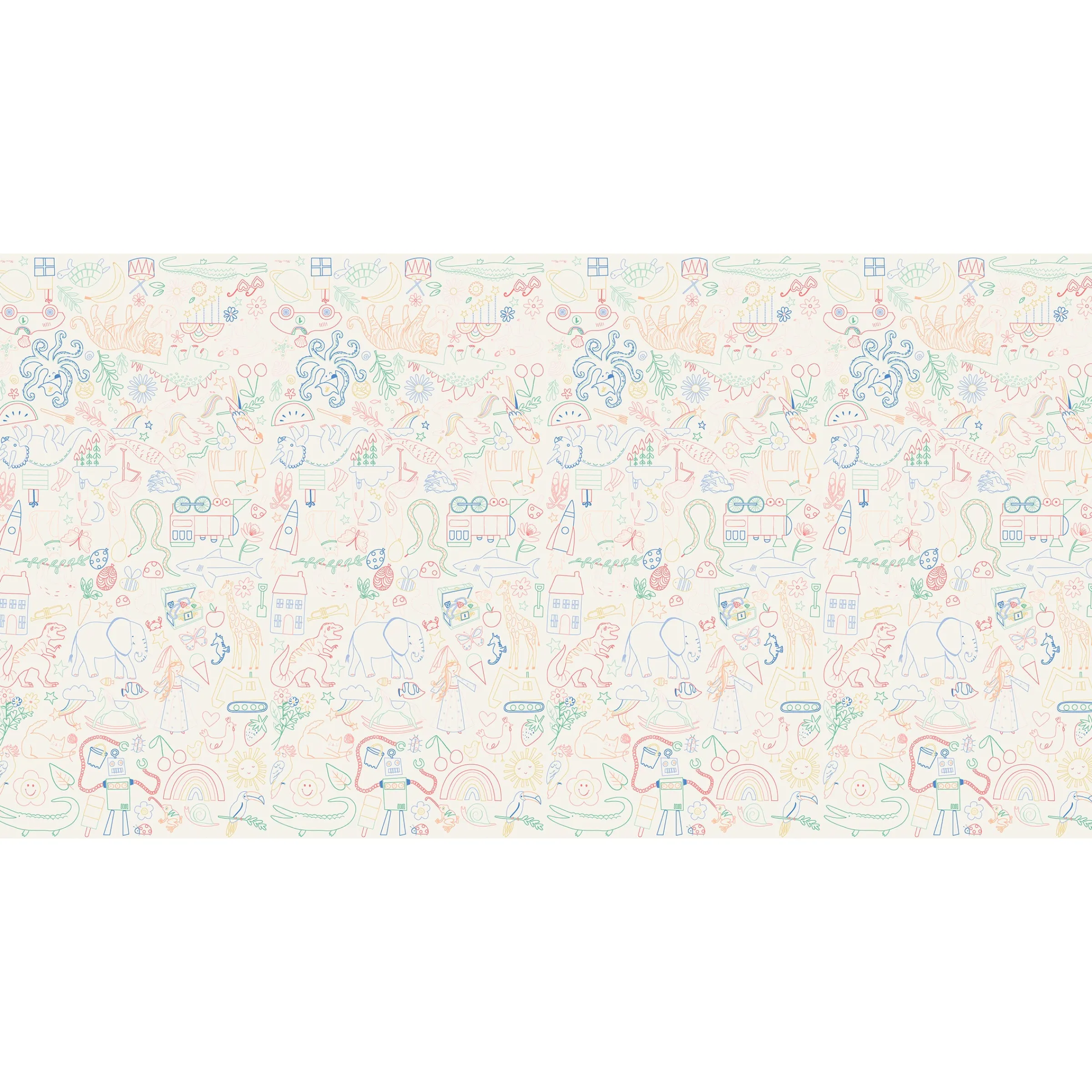 Color In Activity Tablecloth>Meri Meri New