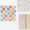 Colorful Pattern Large Napkins (x 16)>Meri Meri Discount