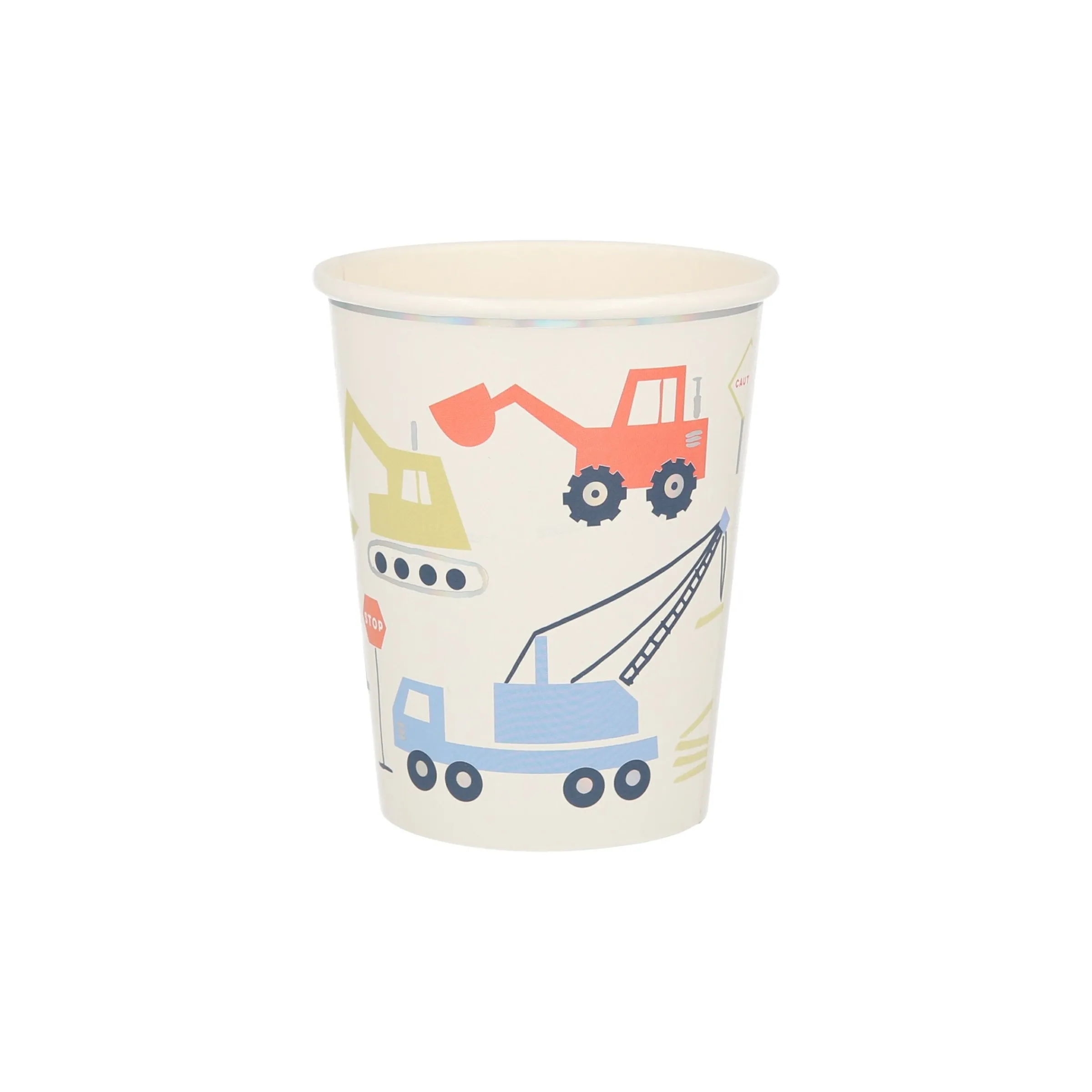 Construction Cups (x 8)>Meri Meri Sale