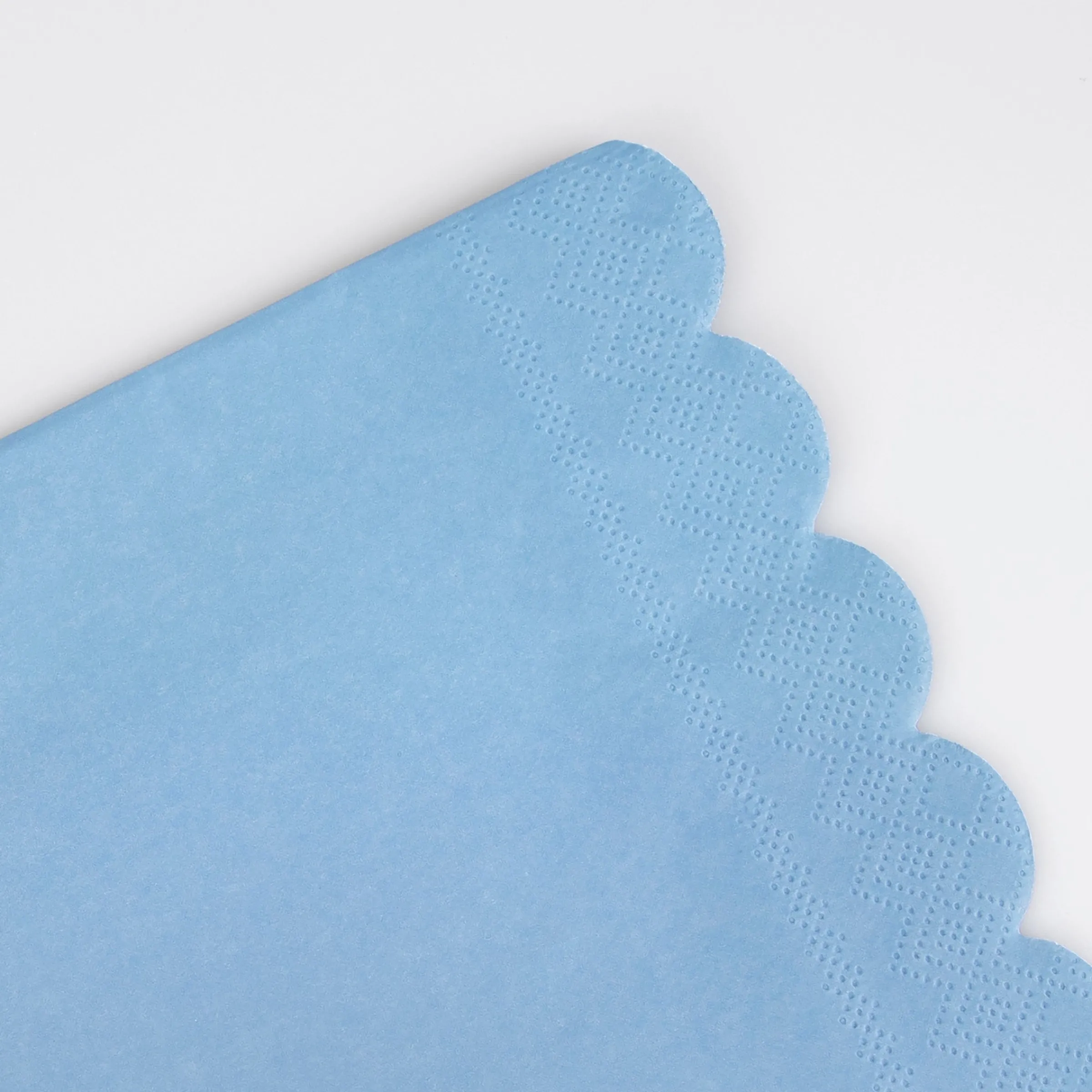 Cornflower Blue Small Napkins (x 16)>Meri Meri Clearance