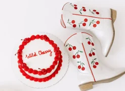 Cowgirl Wild Cherry Boots><noscript><img width=