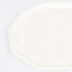 Cream Decagon Compostable Side Plates (x 8)><noscript><img width=