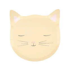 Cute Kitten Plates (x 8)><noscript><img width=