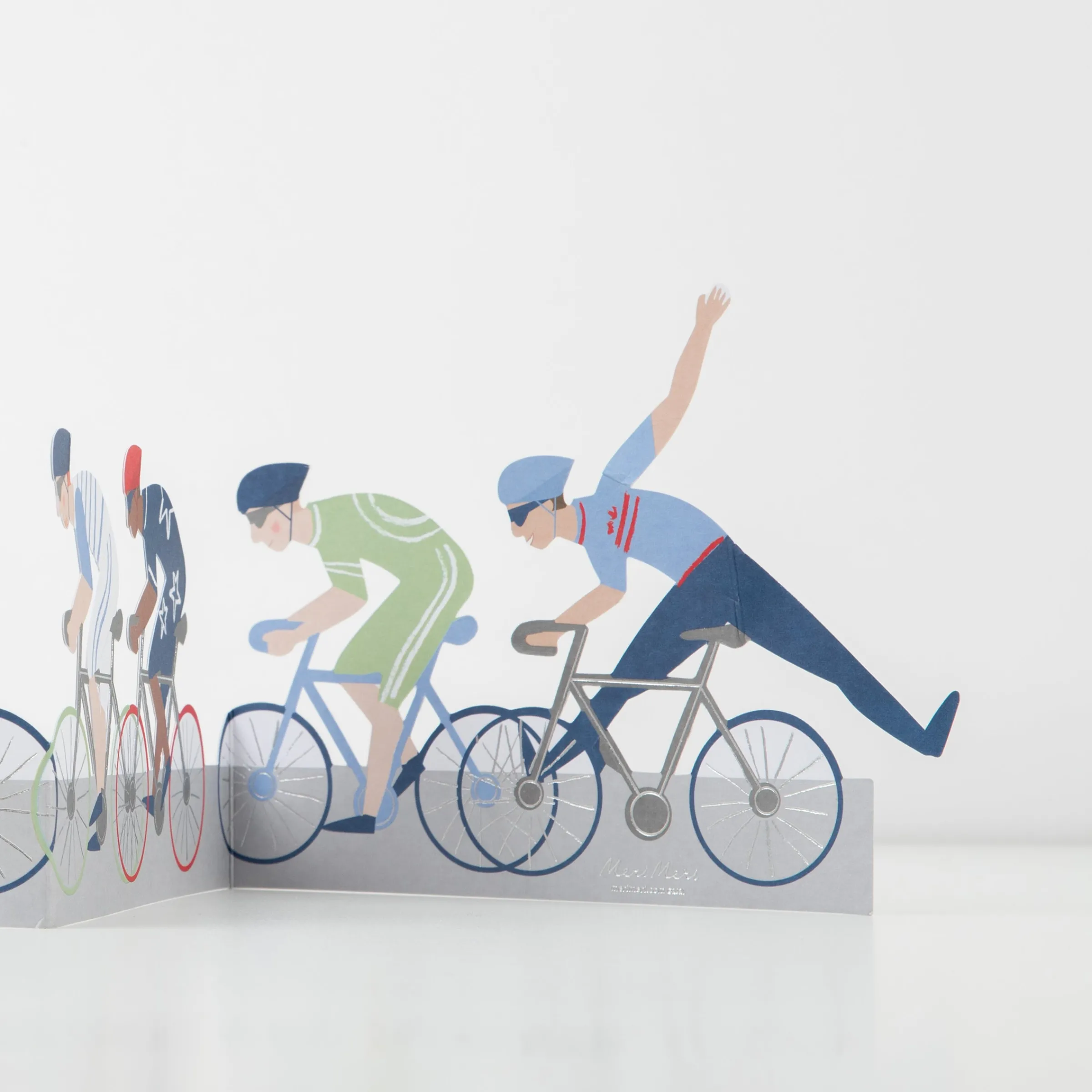 Cycling Birthday Card>Meri Meri Online
