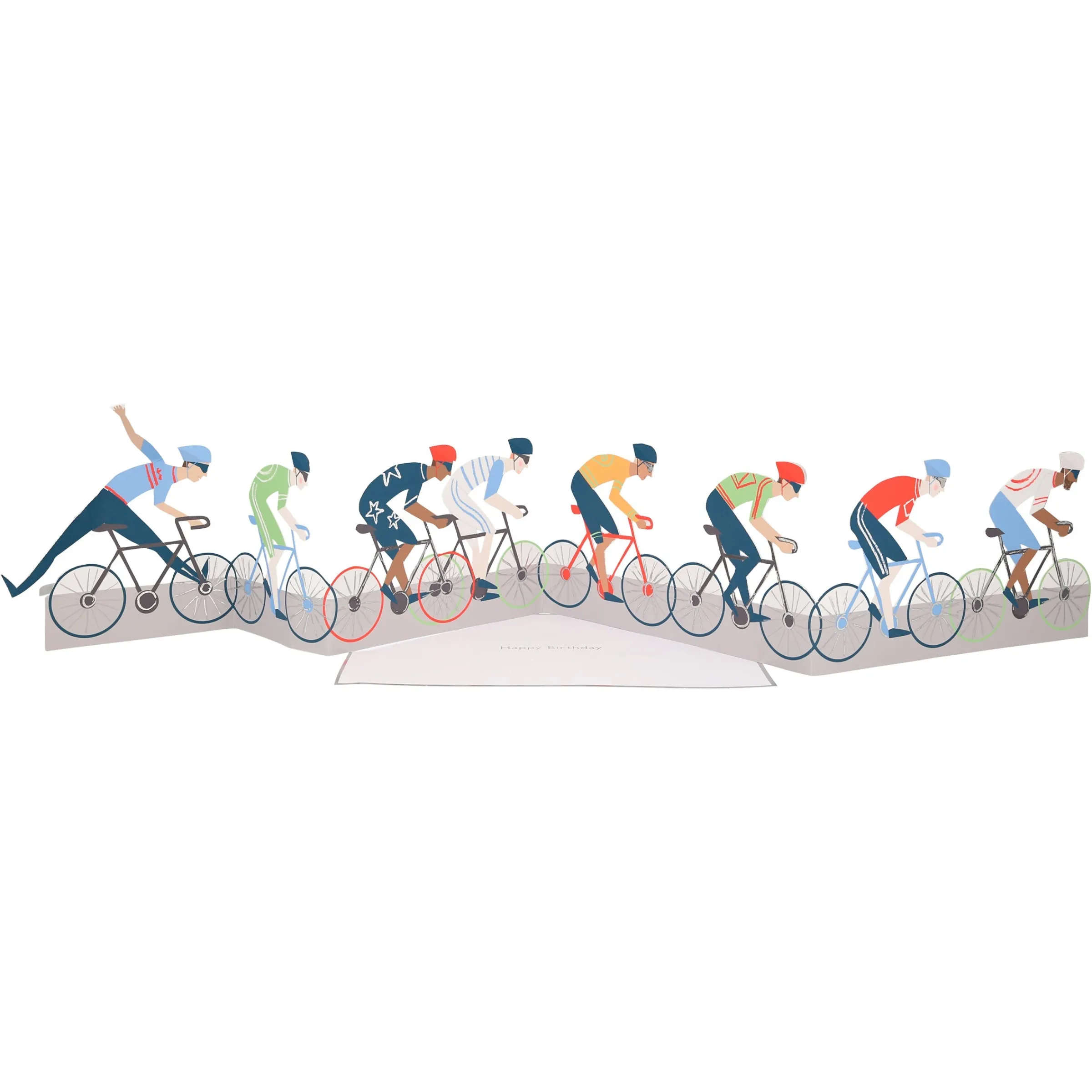 Cycling Birthday Card>Meri Meri Online