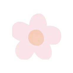 Daisy Shaped Napkins (x 16)><noscript><img width=
