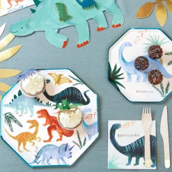 Dinosaur Kingdom Dinner Plates (x 8)><noscript><img width=