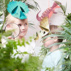 Dinosaur Kingdom Party Hats (x 8)>Meri Meri Discount
