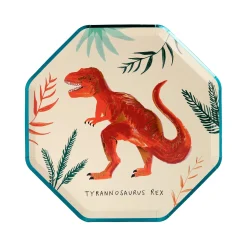 Dinosaur Kingdom Side Plates (x 8)><noscript><img width=