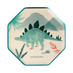 Dinosaur Kingdom Side Plates (x 8)><noscript><img width=