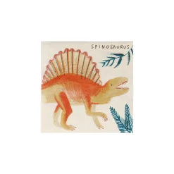 Dinosaur Kingdom Small Napkins (x 16)><noscript><img width=