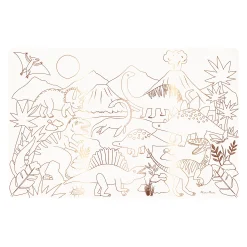 Dinosaurs Coloring Placemats (x 8)>Meri Meri Clearance