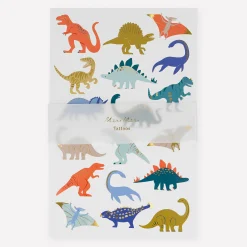Dinosaurs Tattoo Sheets (x 2 sheets)>Meri Meri New