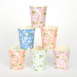 Ditsy Floral Cups (x 12)>Meri Meri Fashion