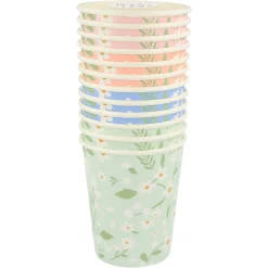 Ditsy Floral Cups (x 12)><noscript><img width=