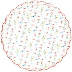 Ditsy Posy Scalloped Dinner Plates (x 8)><noscript><img width=