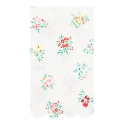 Ditsy Posy Scalloped Guest Towels (x 16)><noscript><img width=