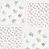 Ditsy Posy Scalloped Large Napkins (x 16)>Meri Meri Best
