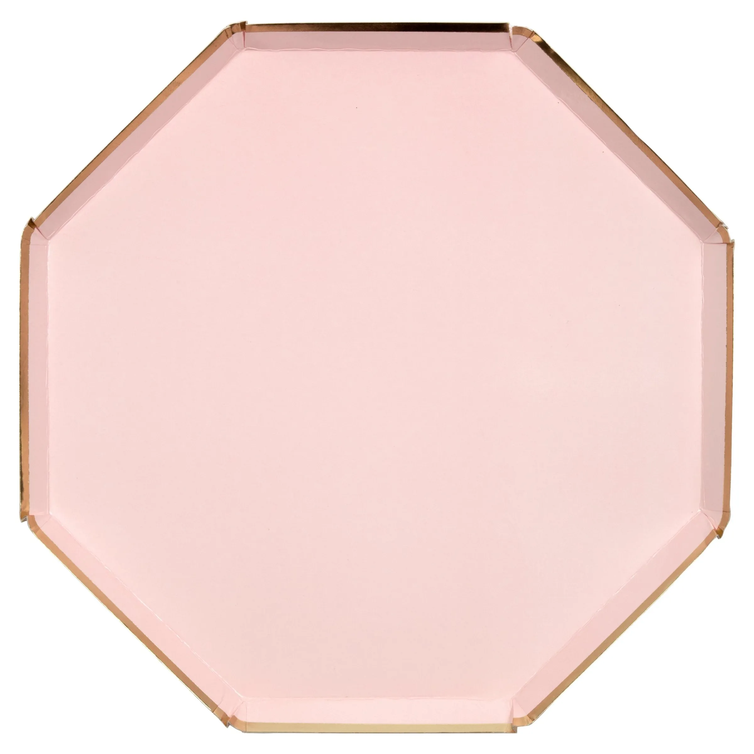Dusky Pink Dinner Plates (x 8)>Meri Meri Clearance