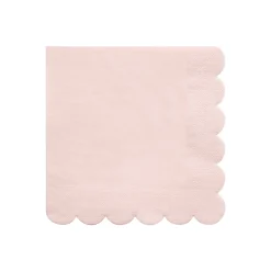 Dusky Pink Large Napkins (x 20)>Meri Meri Best