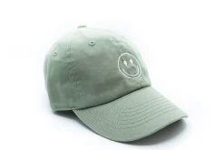 Dusty Sage Smiley Face Hat>Meri Meri Best