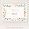 Easter Brunch Download & Print Invitation>Meri Meri Online