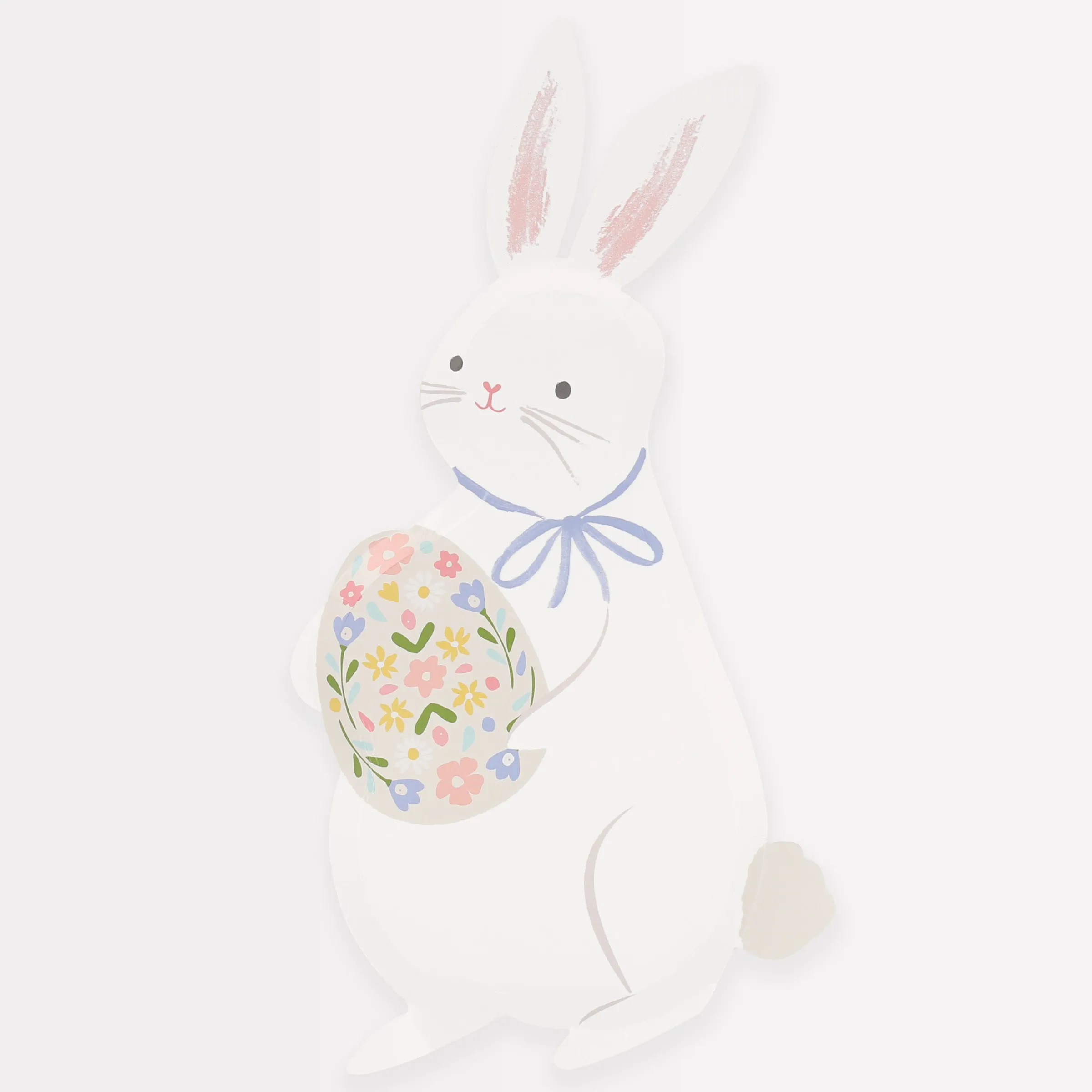 Easter Bunny Shaped Plates (x 8)>Meri Meri Discount