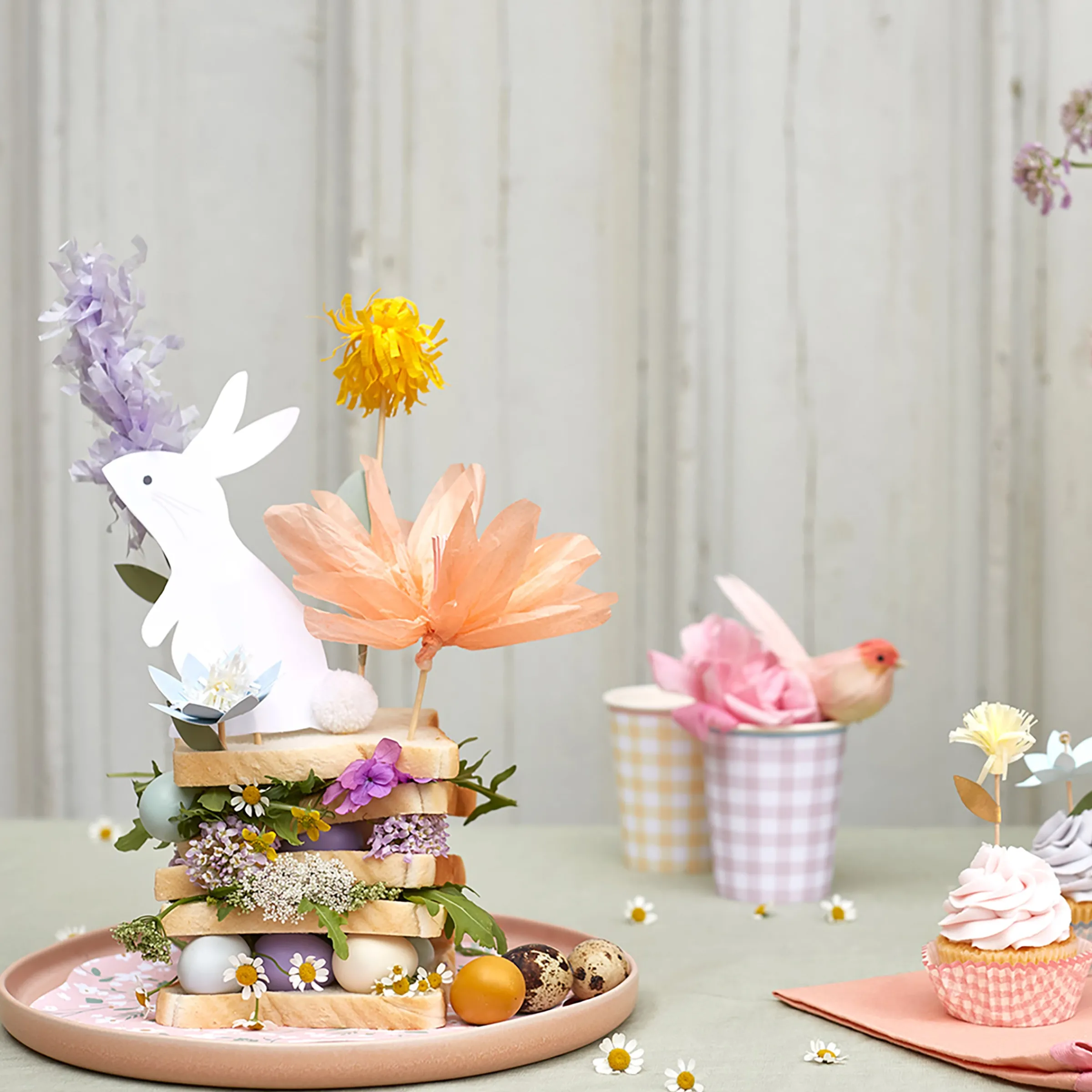 Easter Cake Toppers (x 5)>Meri Meri Discount