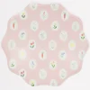 Easter Cameo Dinner Plates (x 8)>Meri Meri Outlet