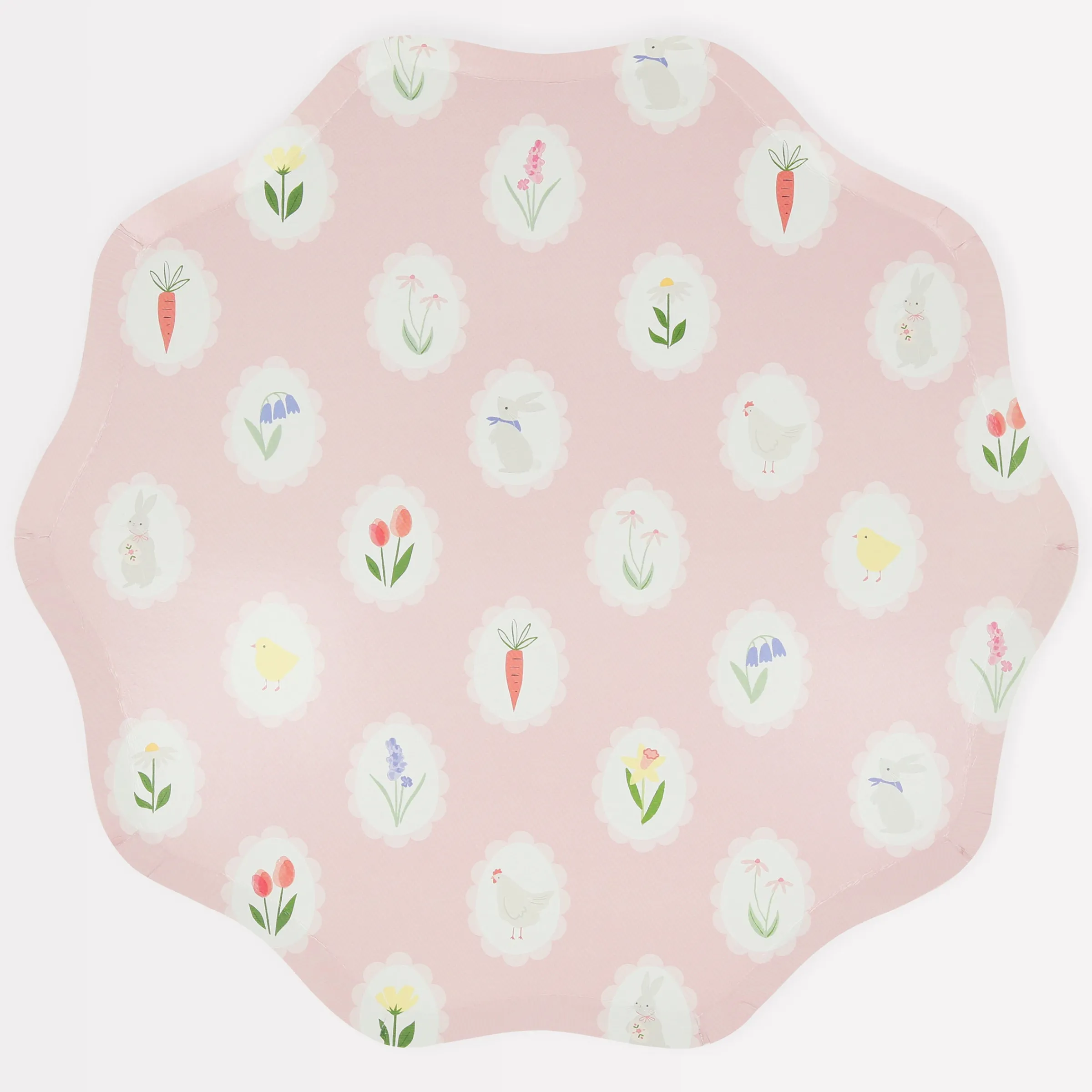 Easter Cameo Dinner Plates (x 8)>Meri Meri Outlet
