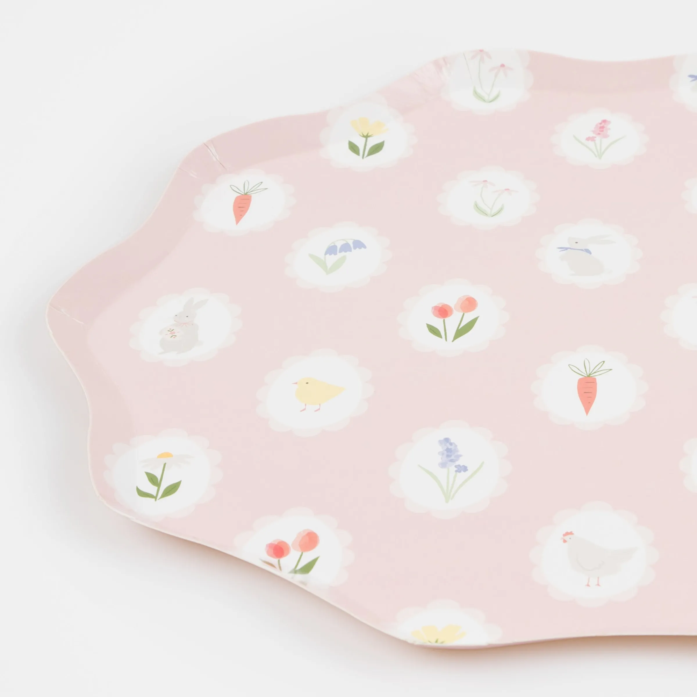 Easter Cameo Dinner Plates (x 8)>Meri Meri Outlet