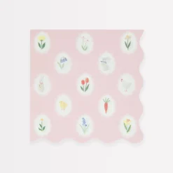 Easter Cameo Large Napkins (x 16)>Meri Meri Online