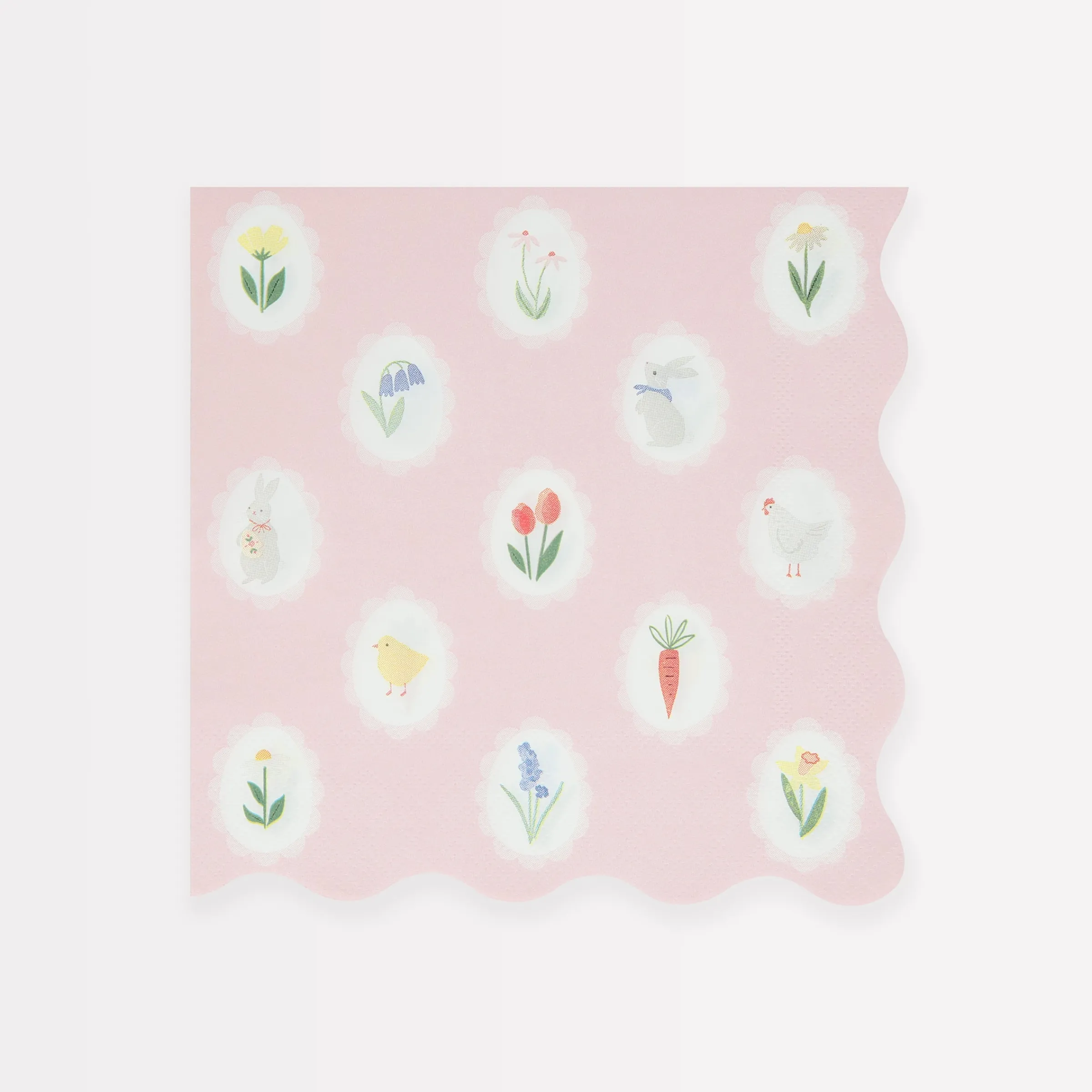 Easter Cameo Large Napkins (x 16)>Meri Meri Online