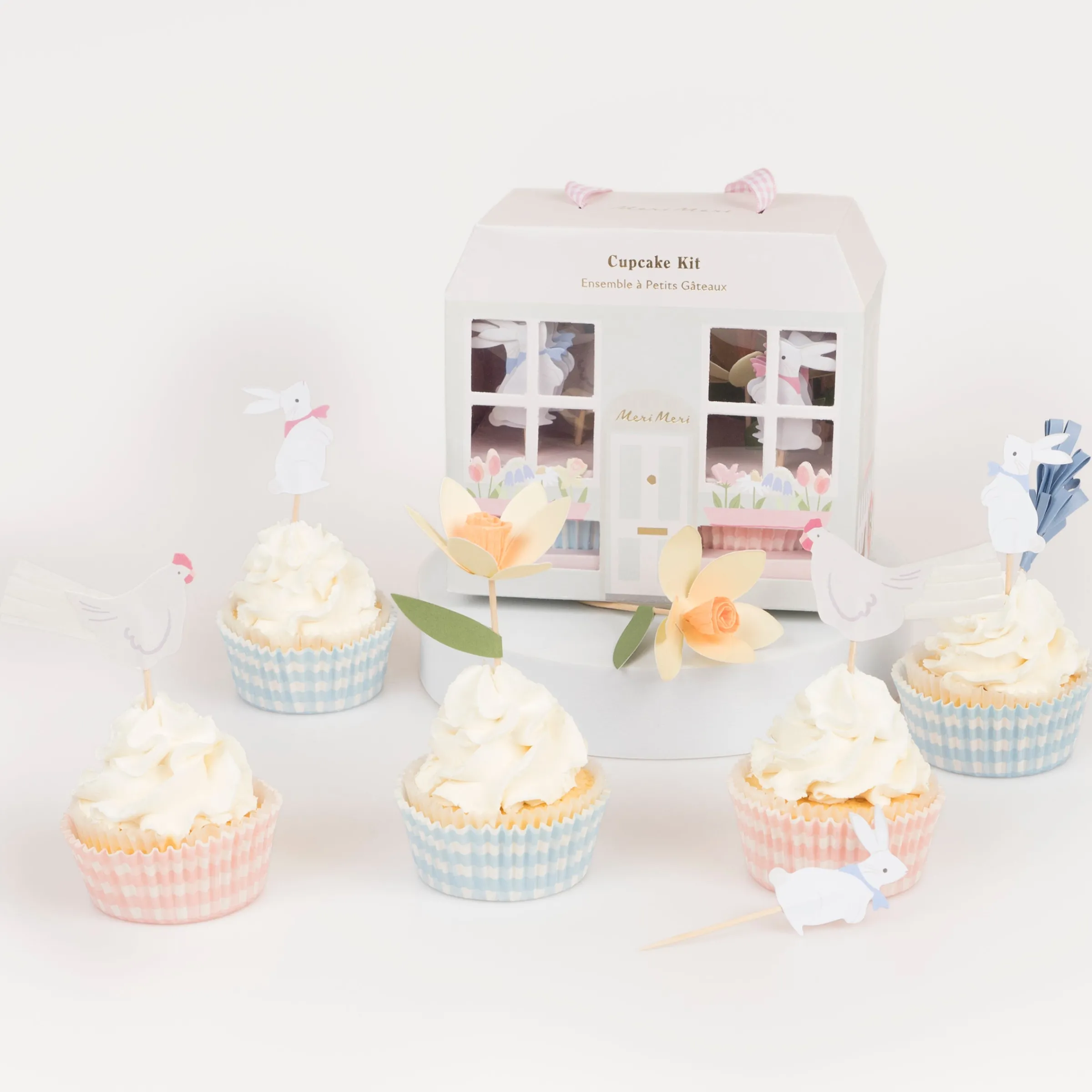 Easter Cottage Cupcake Kit (x 24 toppers)>Meri Meri Hot