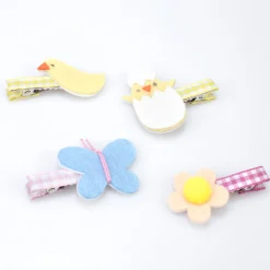 Easter Hair Clips (x 8)><noscript><img width=