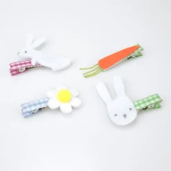 Easter Hair Clips (x 8)><noscript><img width=