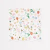 Elegant Floral Large Napkins (x 16)>Meri Meri Outlet