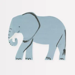 Elephant Napkins (x 16)>Meri Meri Outlet