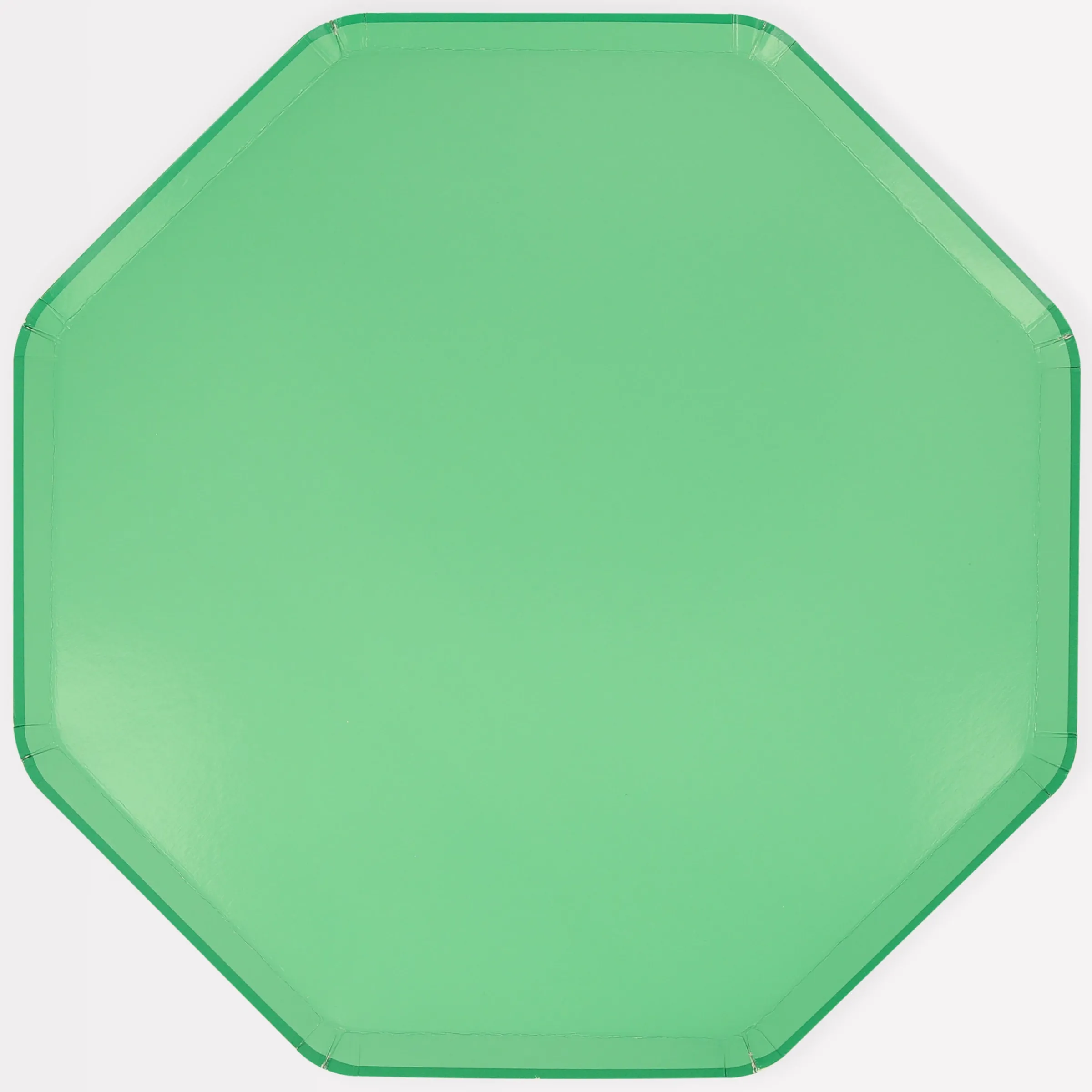 Emerald Green Dinner Plates (x 8)>Meri Meri Best