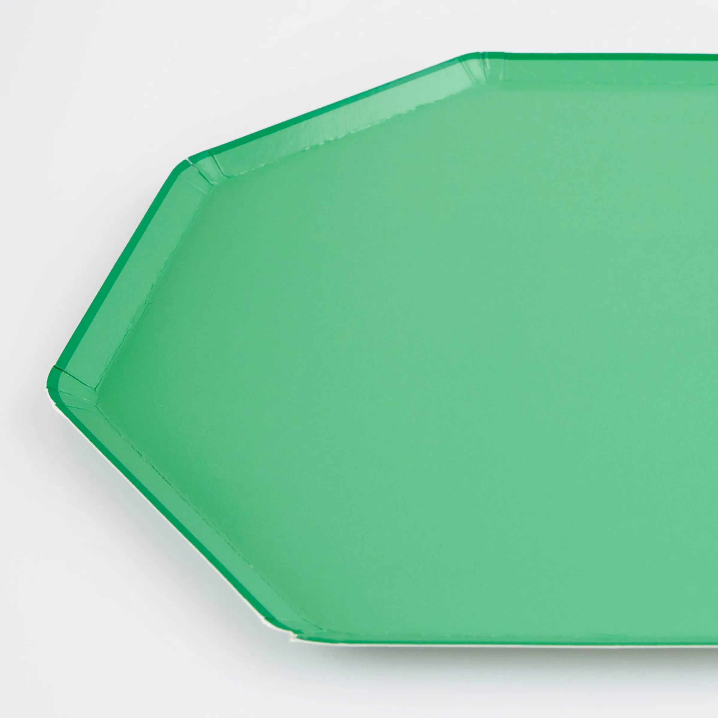 Emerald Green Dinner Plates (x 8)>Meri Meri Best