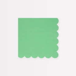 Emerald Green Small Napkins (x 16)>Meri Meri Online