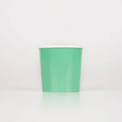 Emerald Green Tumbler Cups (x 8)>Meri Meri Online