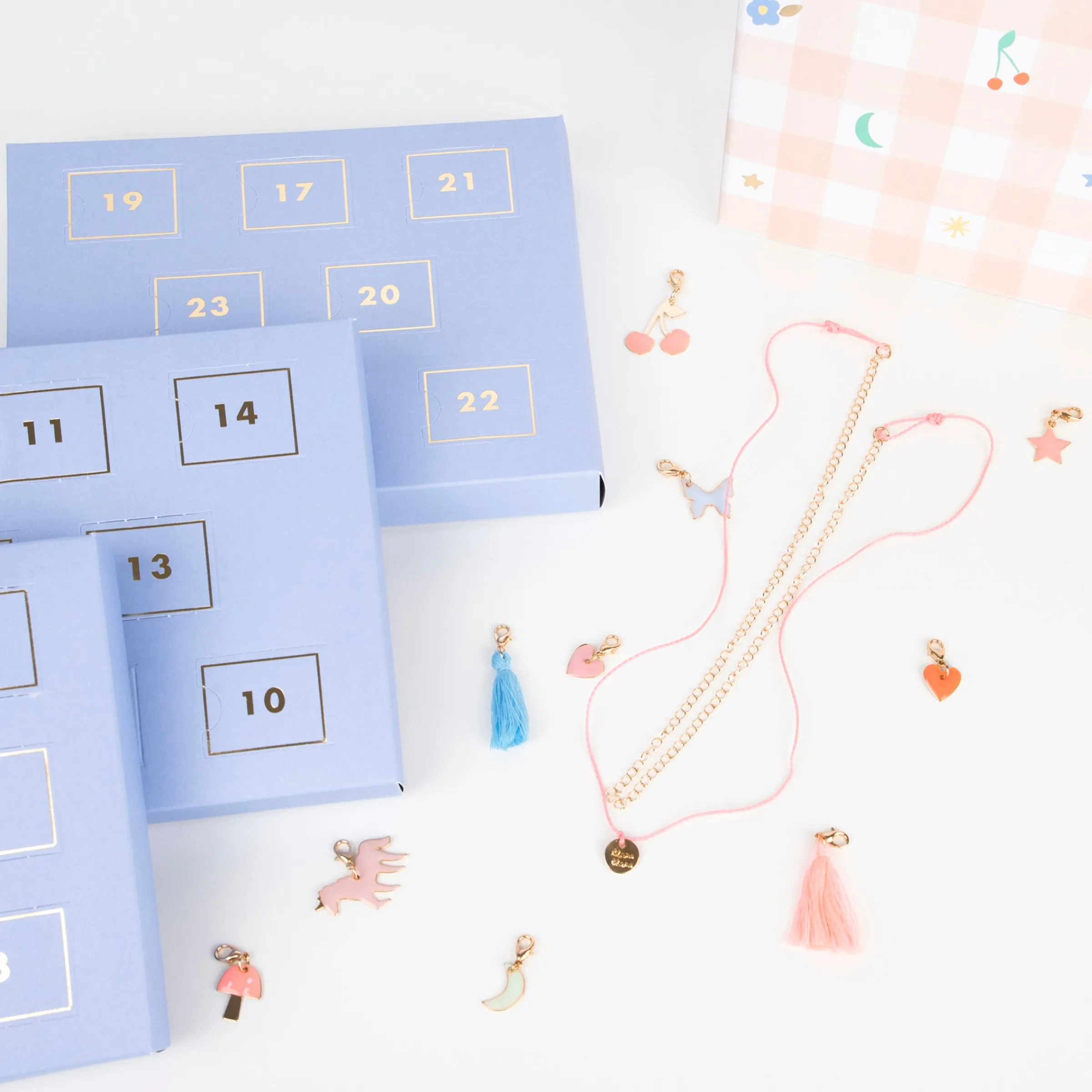 Enamel Charm Necklace Advent Calendar>Meri Meri Clearance