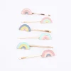 Enamel Rainbow Hair Slides (x 6)>Meri Meri Sale