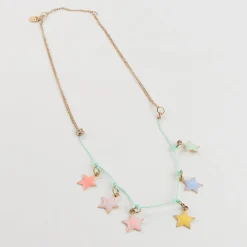 Enamel Star Necklace><noscript><img width=
