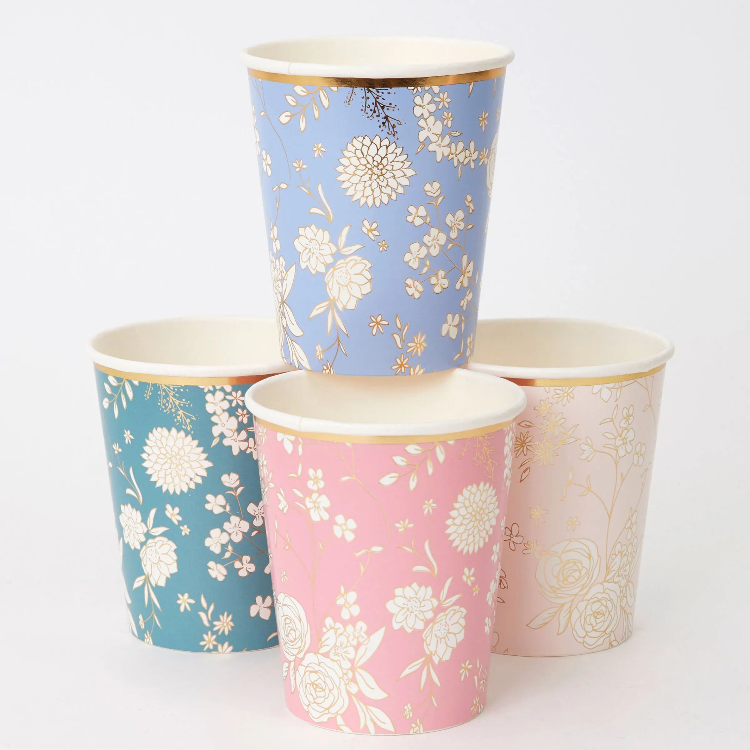 English Garden Party Cups (x 8)>Meri Meri Hot