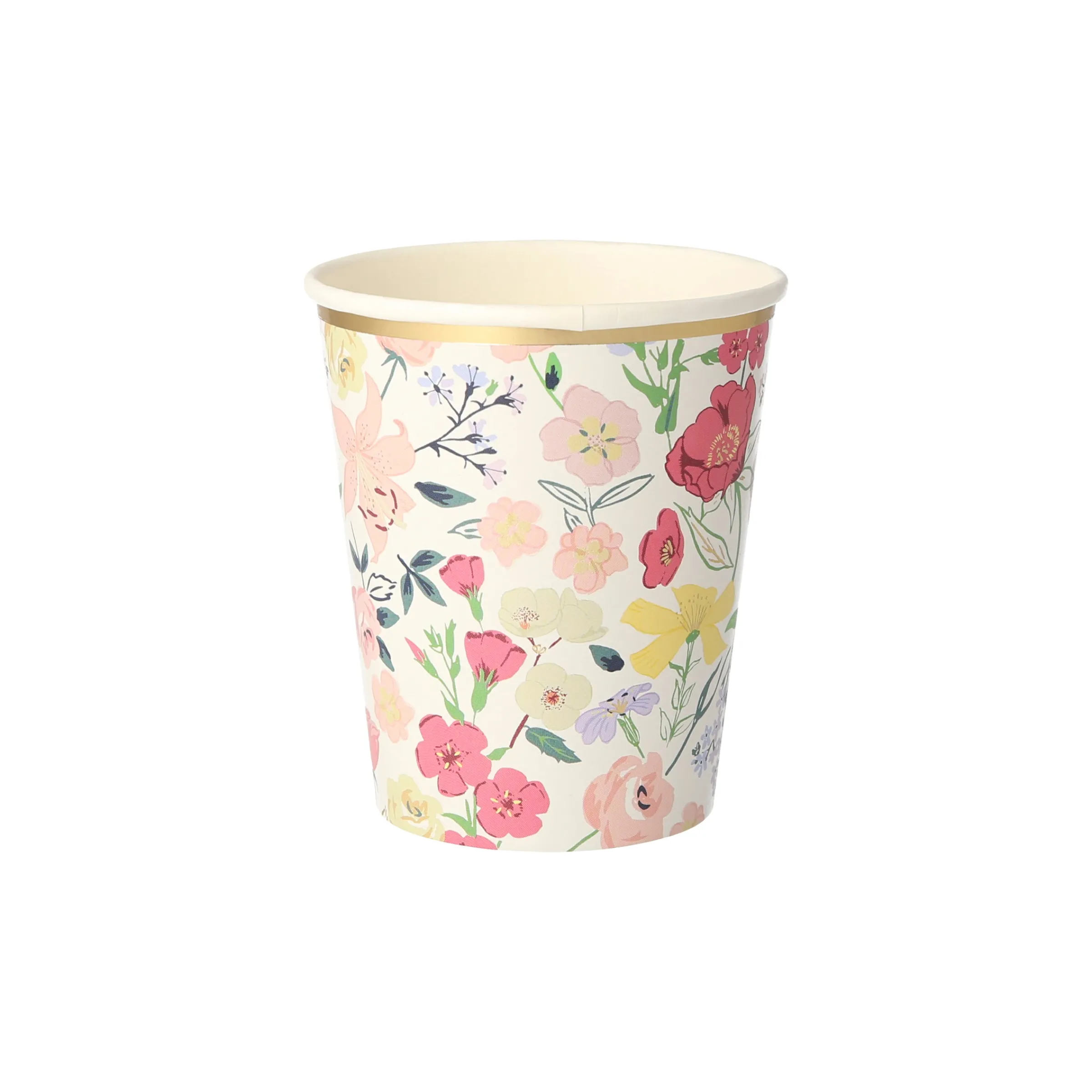 English Garden Party Cups (x 8)>Meri Meri Hot