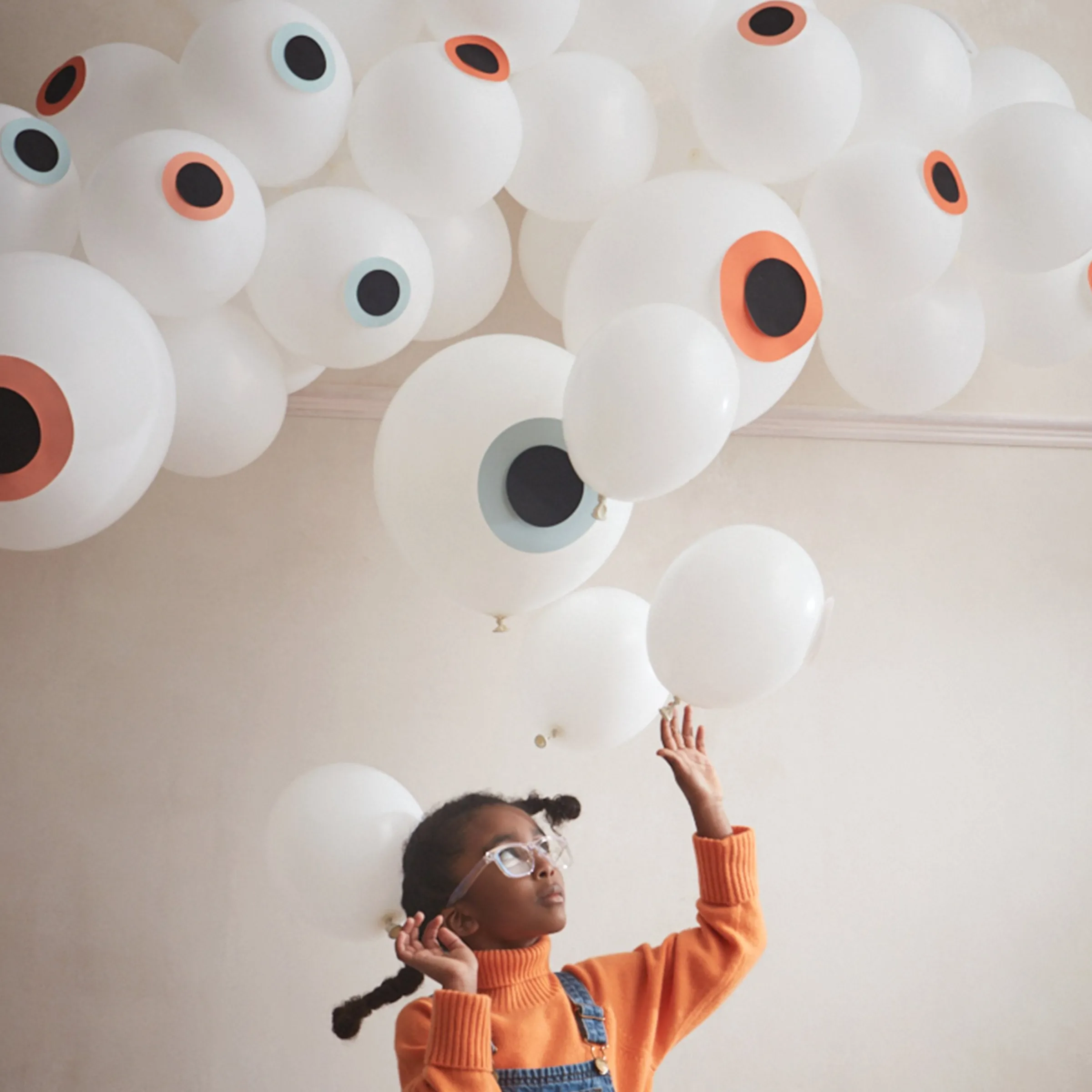 Eyeball Balloon Garland (x 40 balloons)>Meri Meri Discount