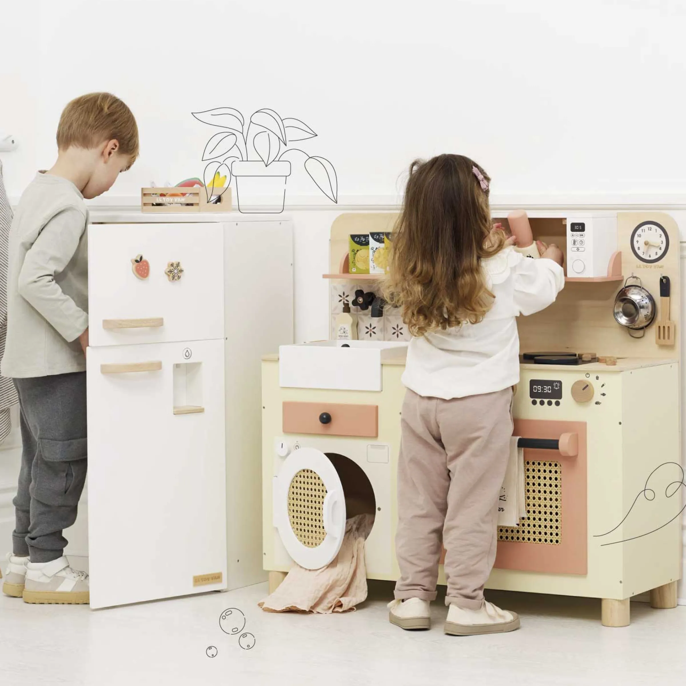 Family Size Wooden Play Kitchen>Meri Meri Discount